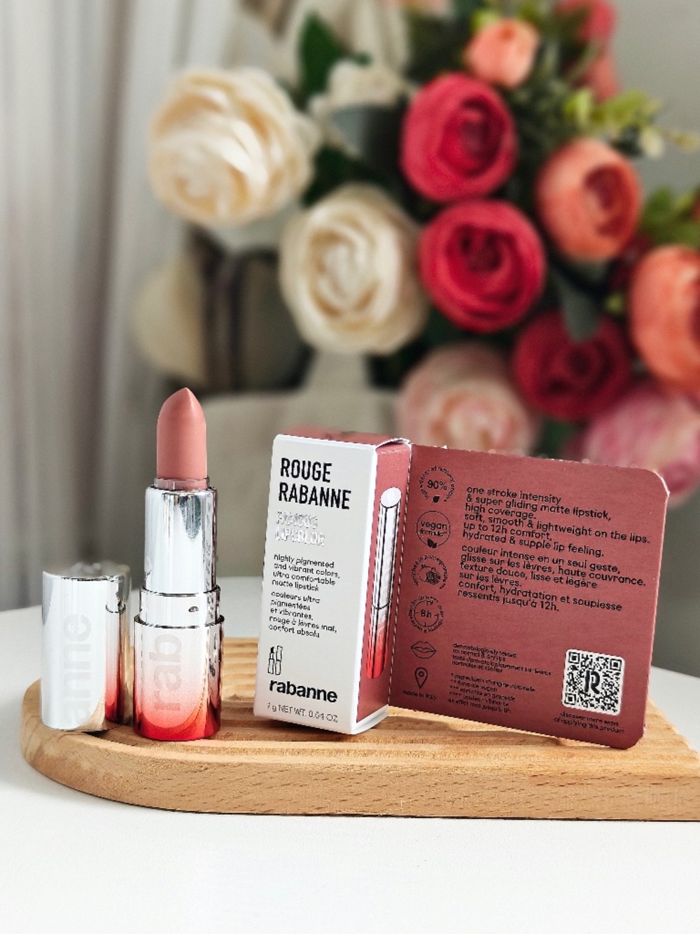 New Paco Rabanne- Rouge Rabanne Famous Lipcolor Lipstick #110 Idee Fixe Mini Sz
